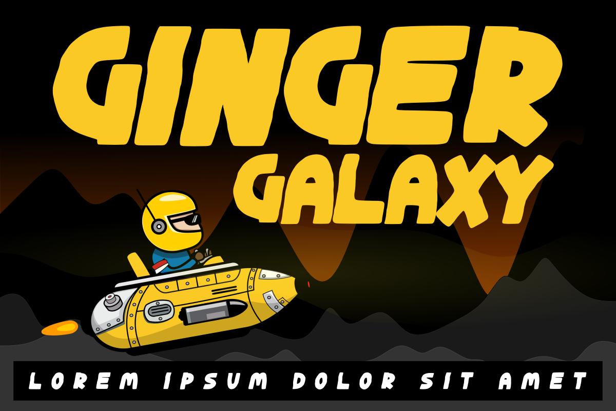 Ginger Galaxy Font