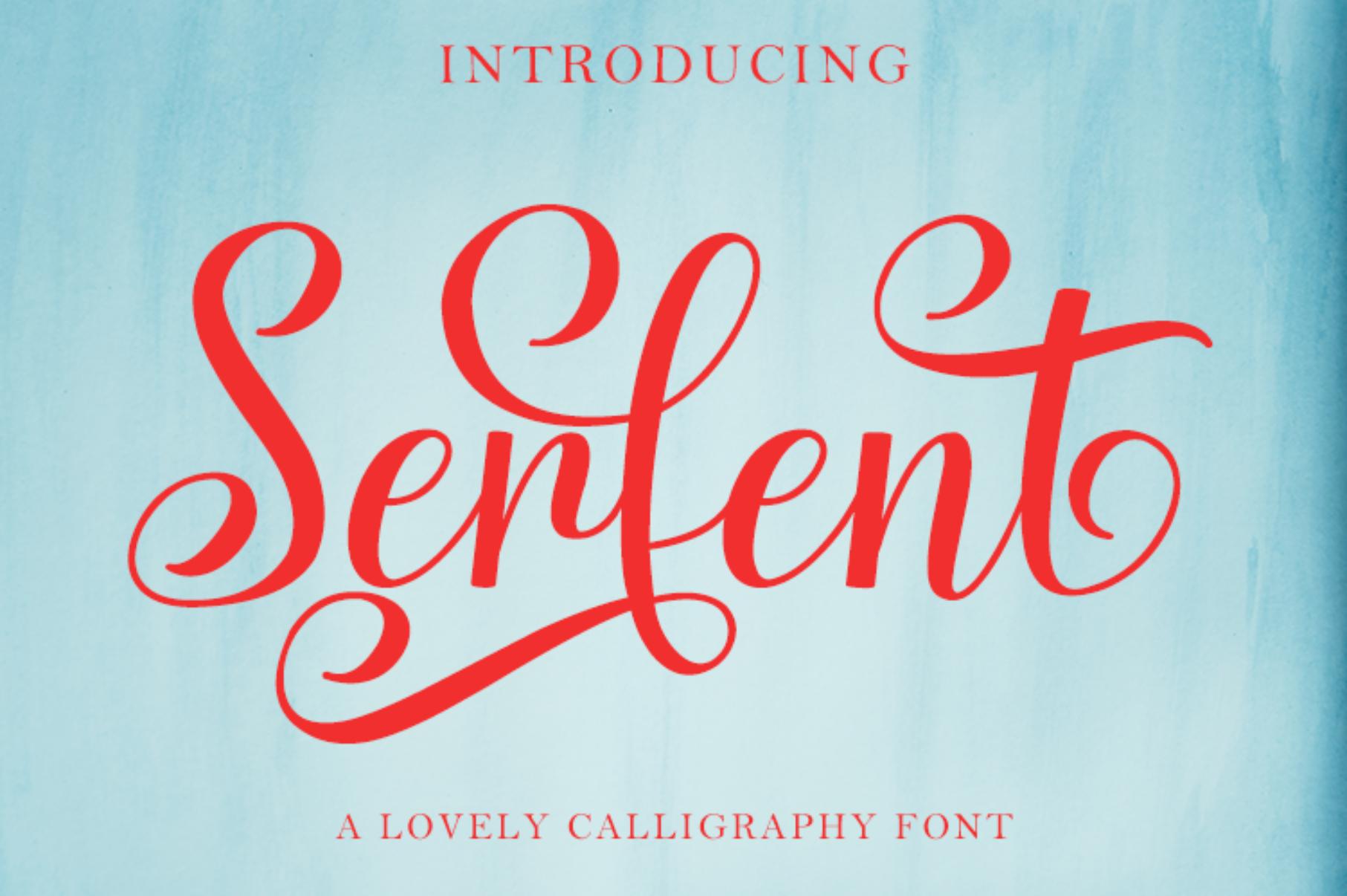 Serfent Font