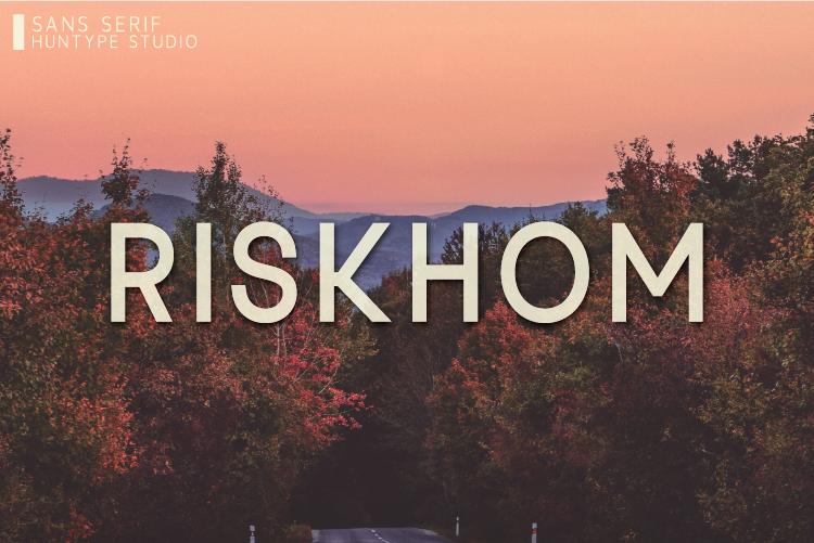 Riskhom Font