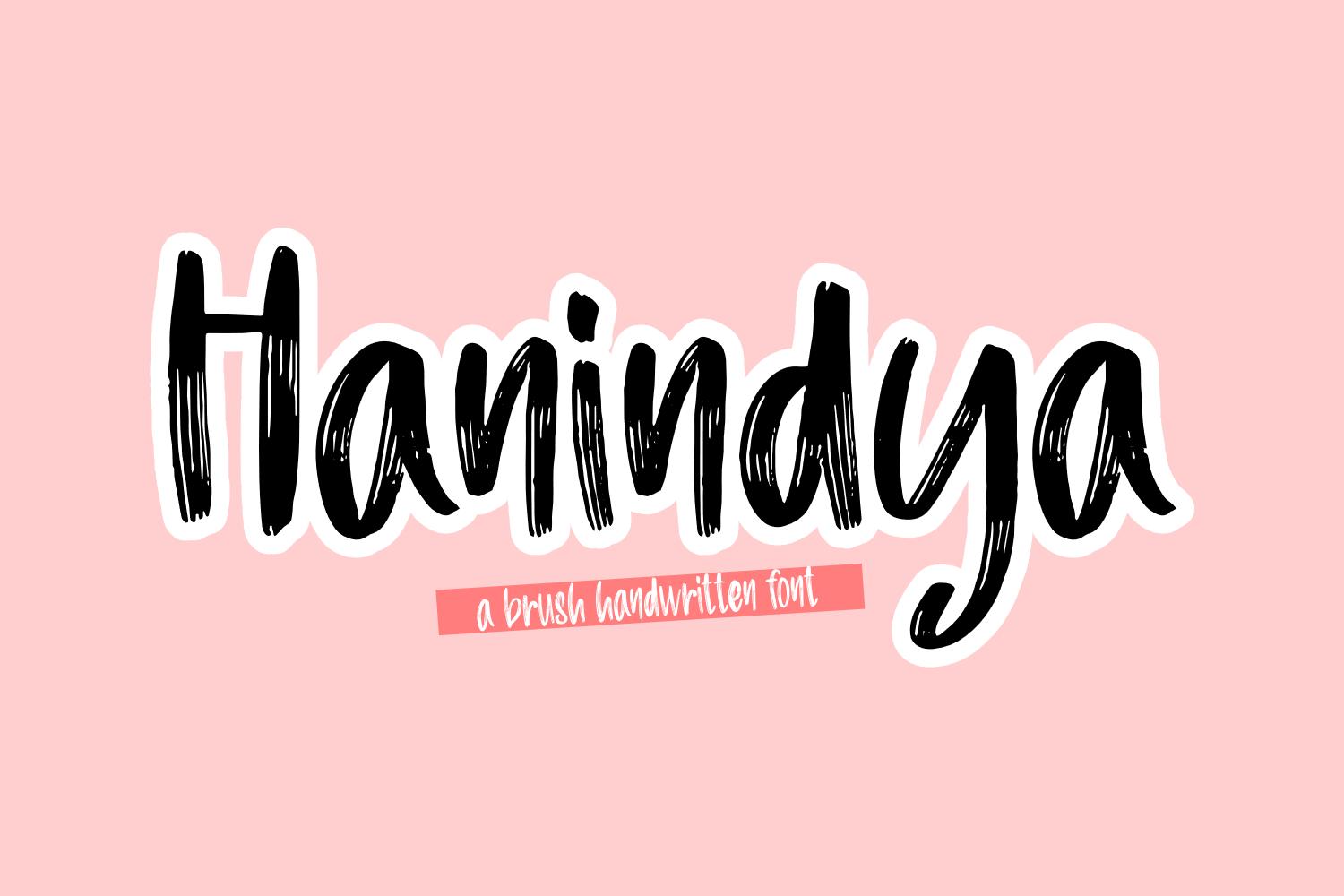 Hanindya Font