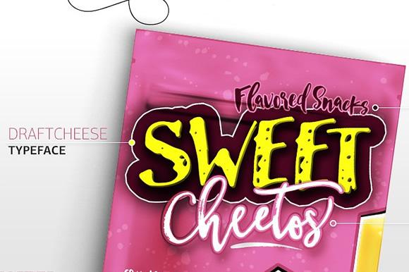 Draft Cheese Font