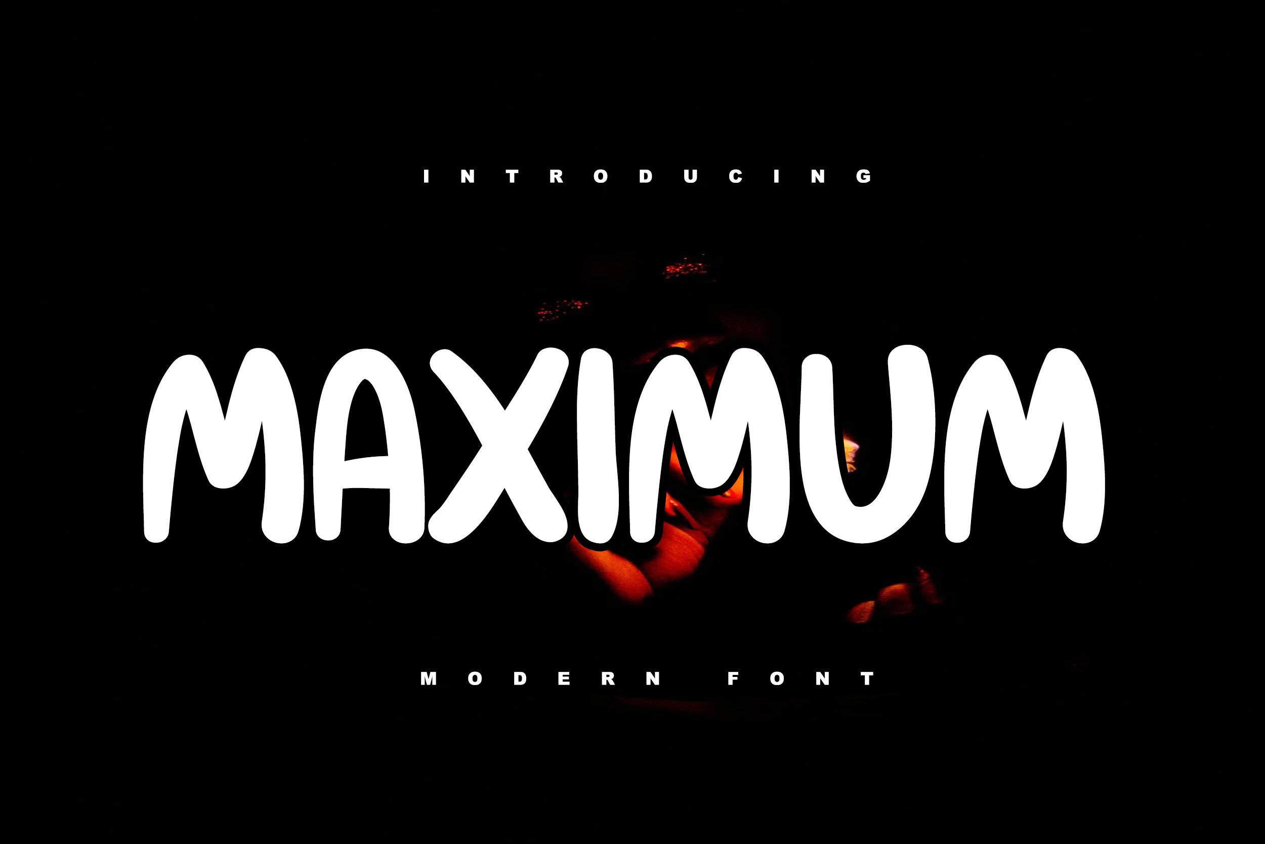 Maximum Font