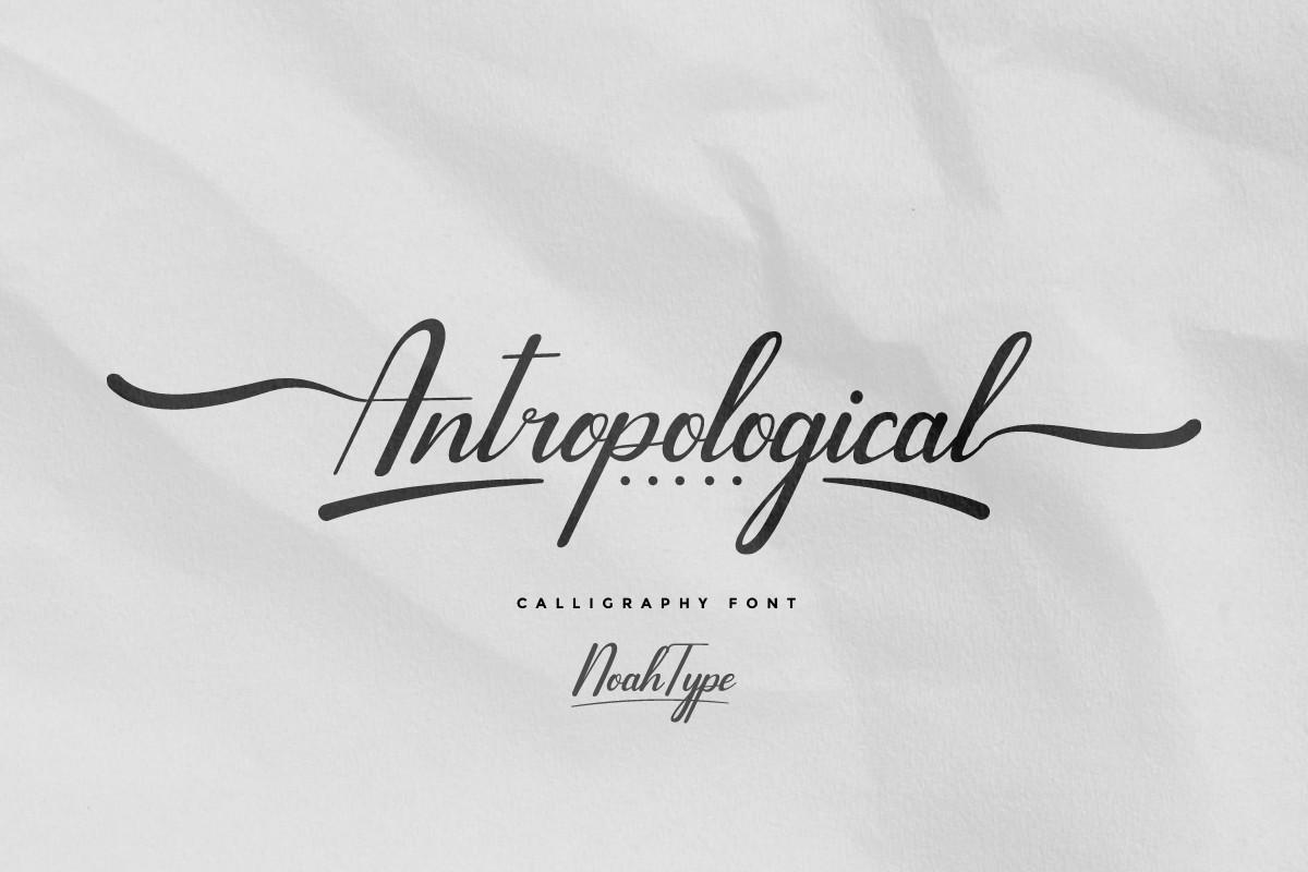 Antropological Font