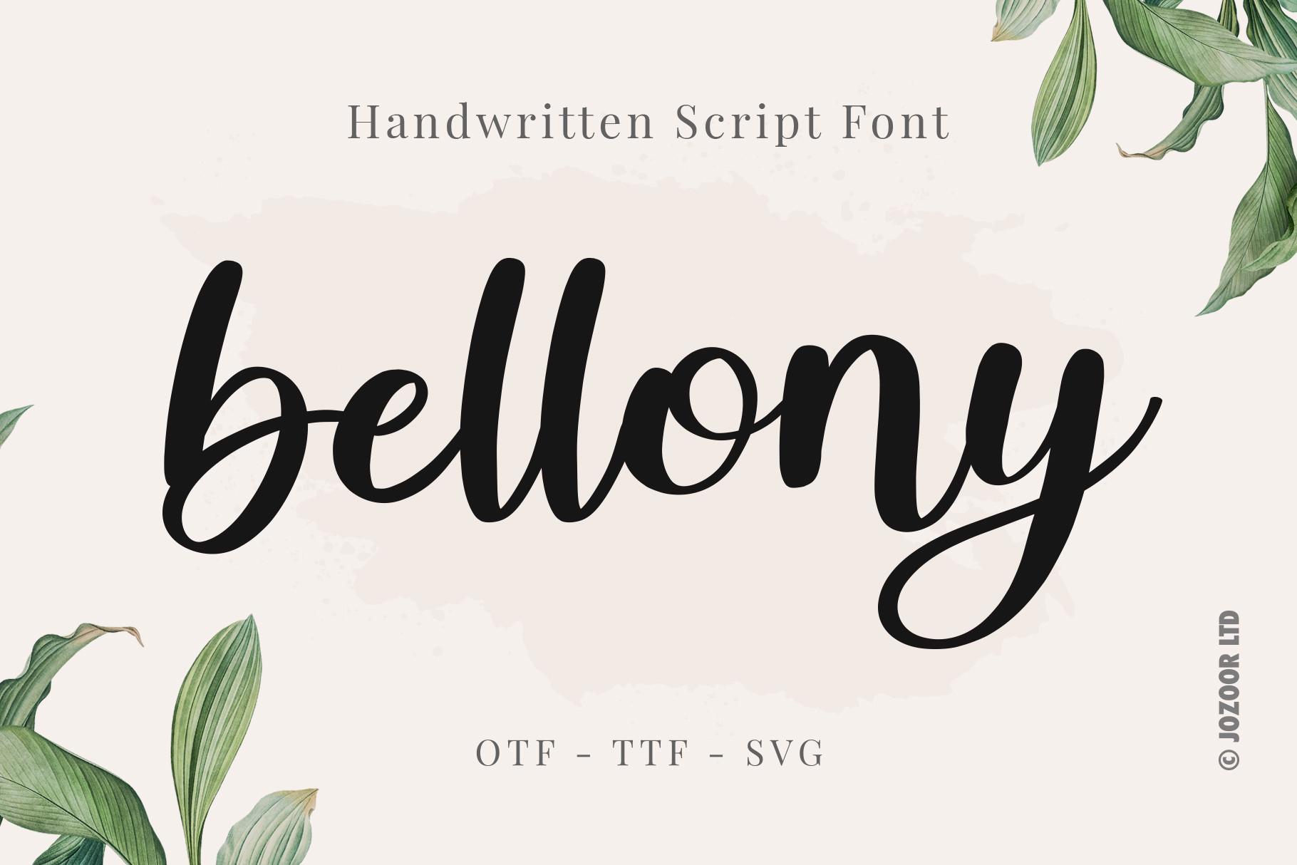 Bellony Font