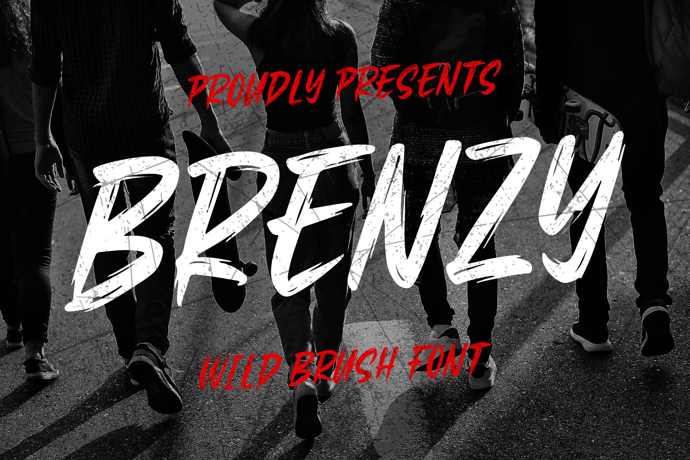 Brenzy Font
