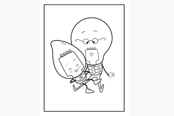 Shine Bright Coloring Page