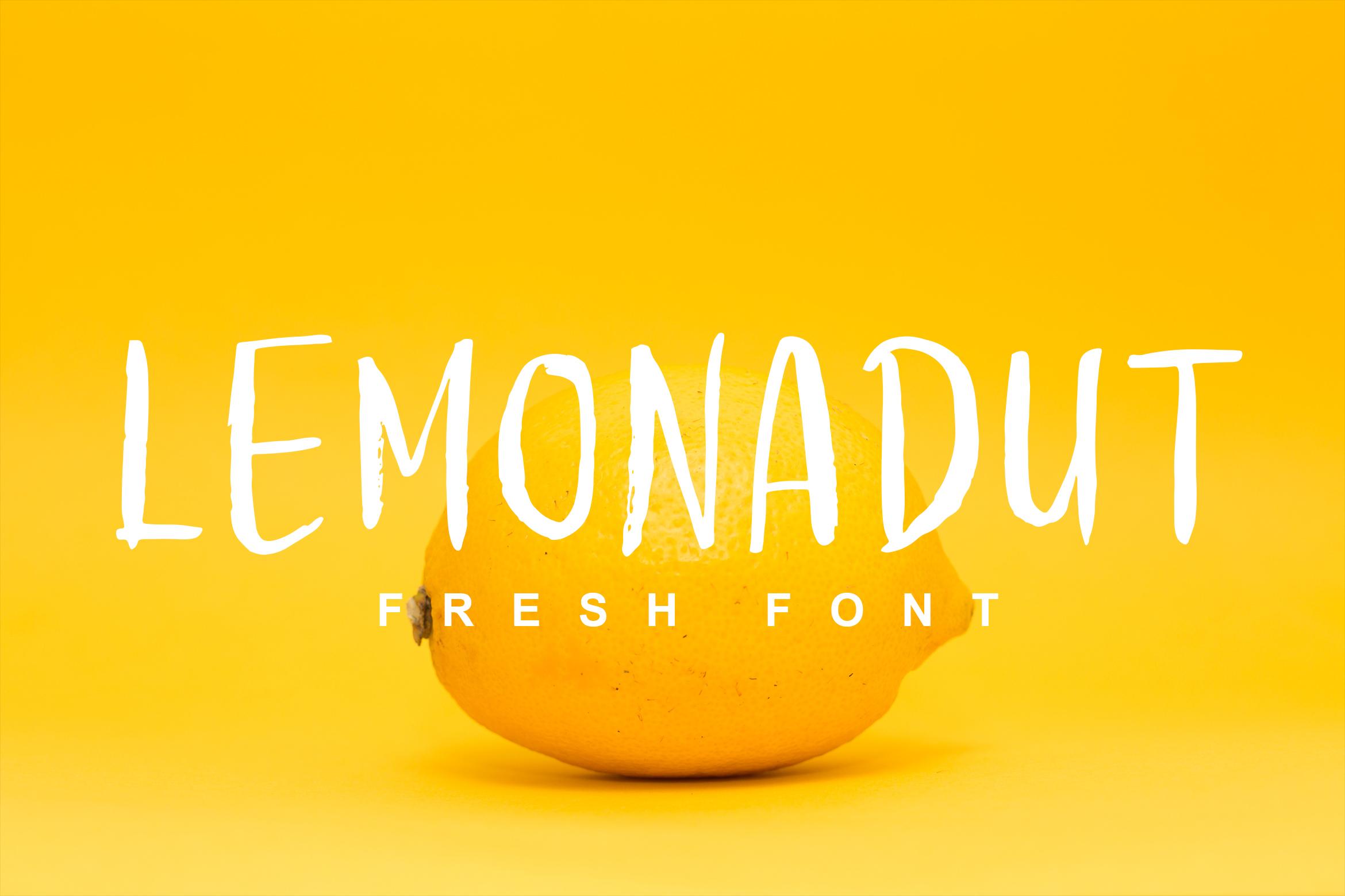 Lemonadut Font