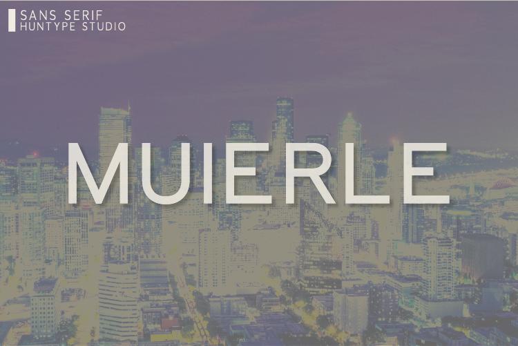Muierle Font