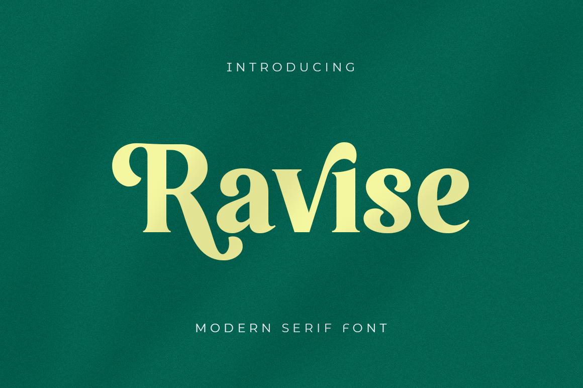 Ravise Font