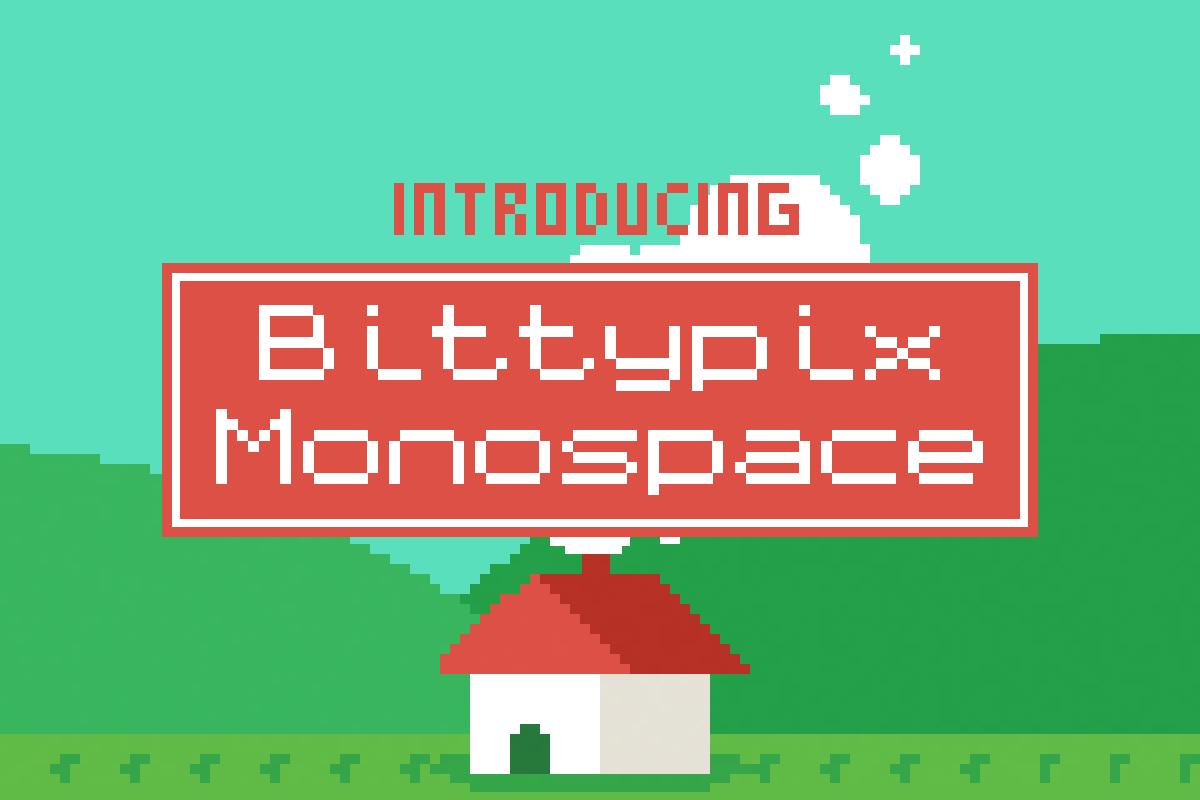 Bittypix Monospace Font