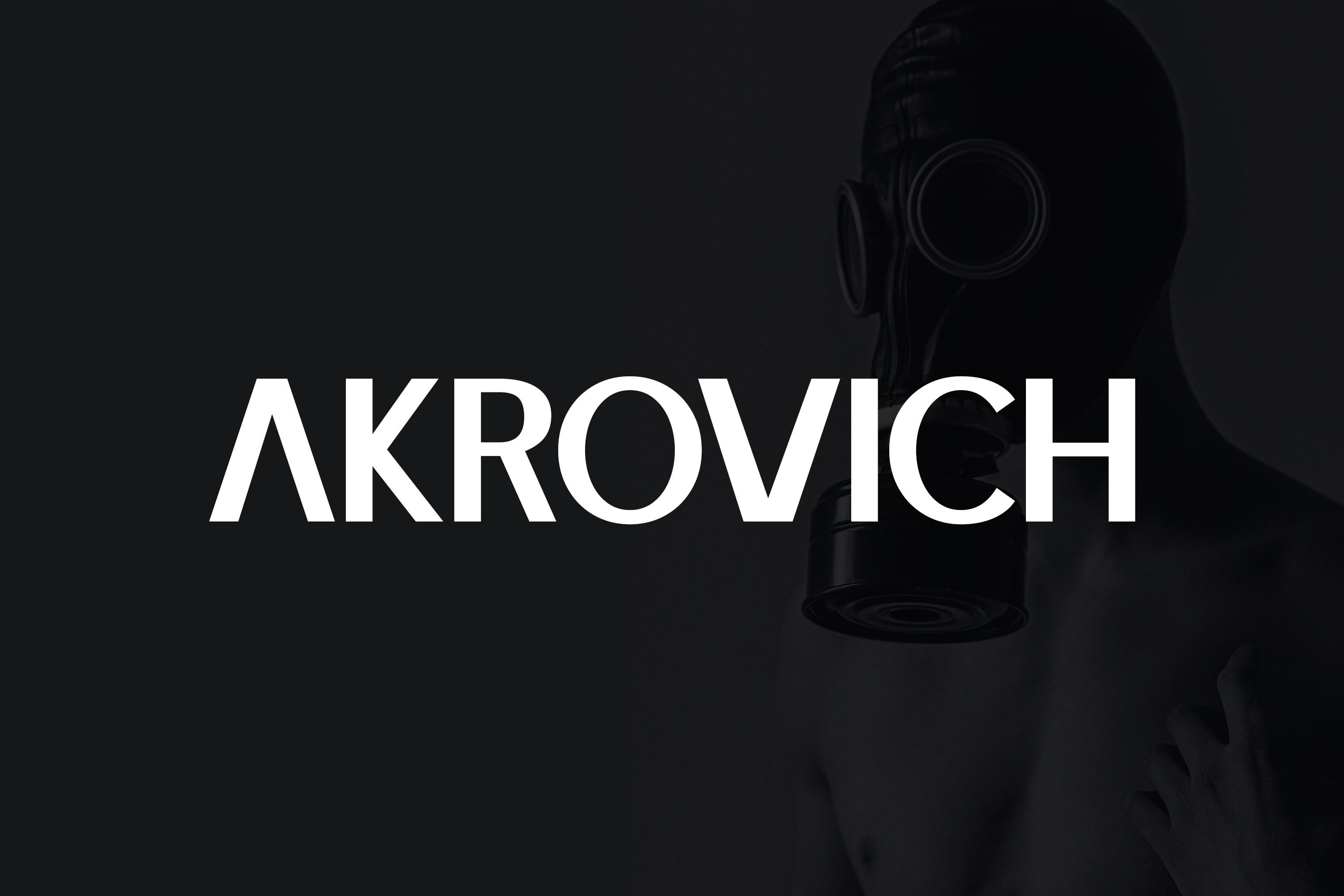 Akrovich Font