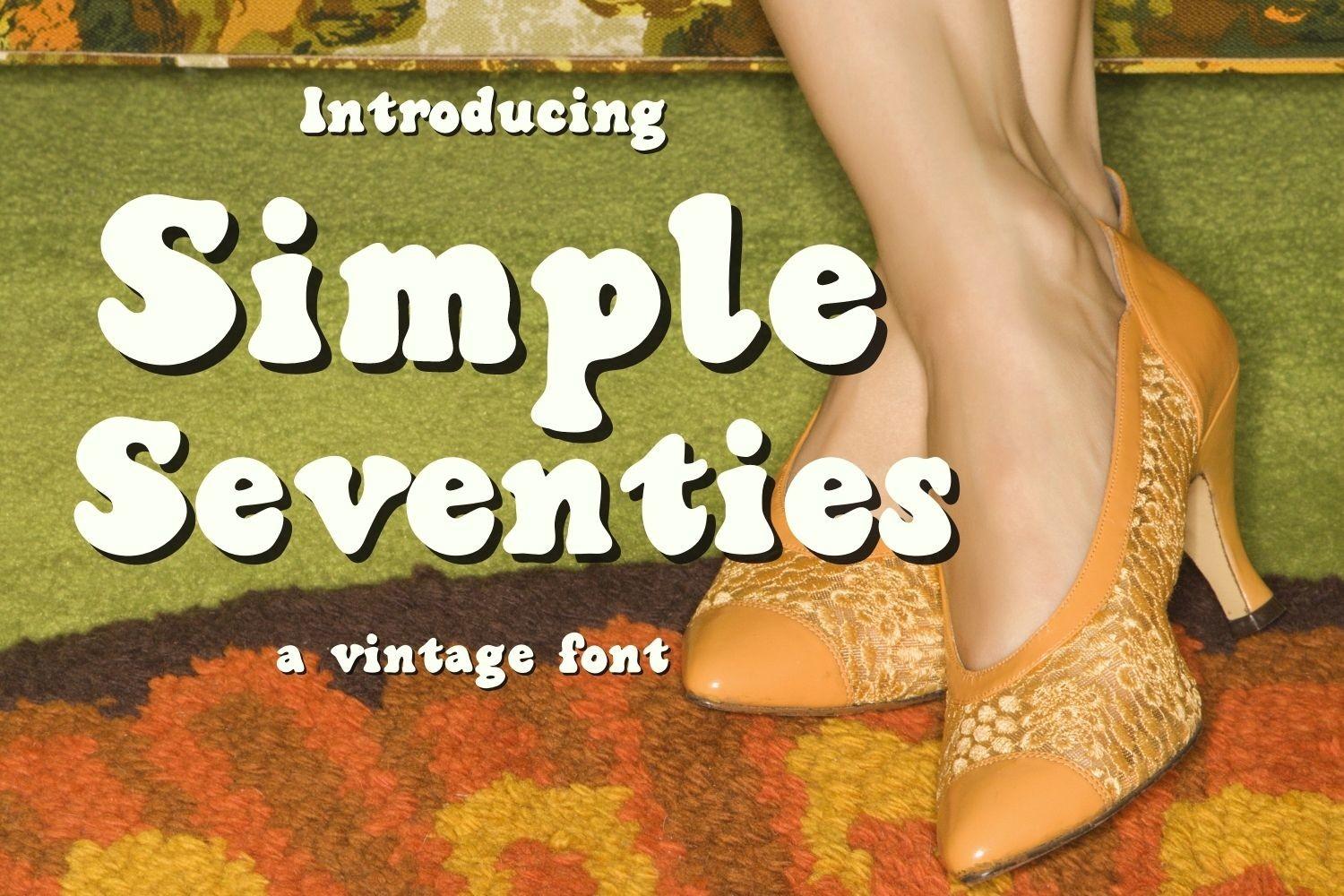 Simple Seventies Font