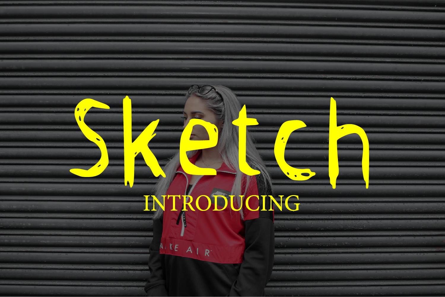 N19 Sketch Font