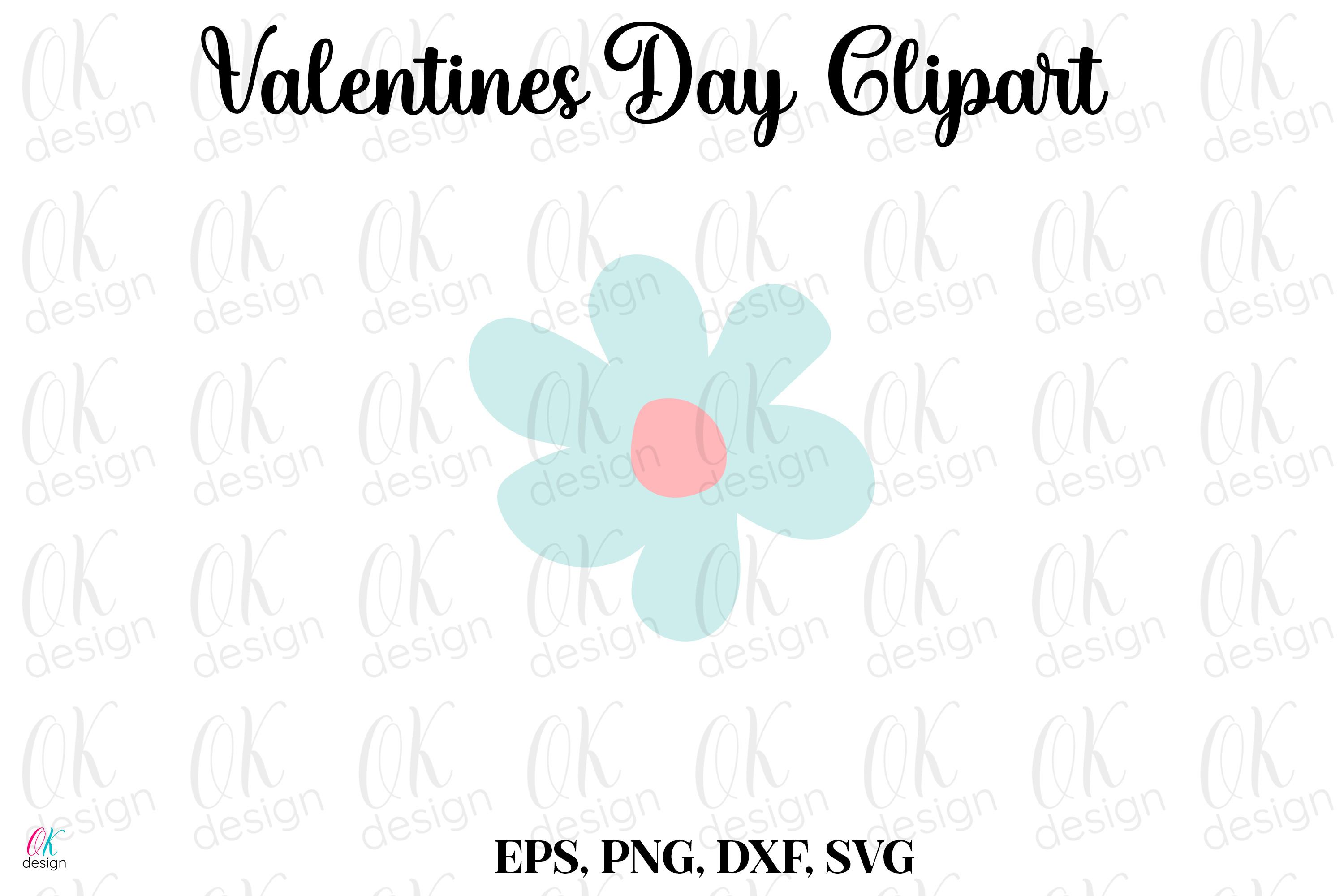 Valentines Clipart SVG, DXF, PNG Files.