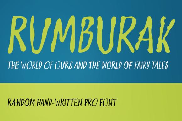 Rumburak Font