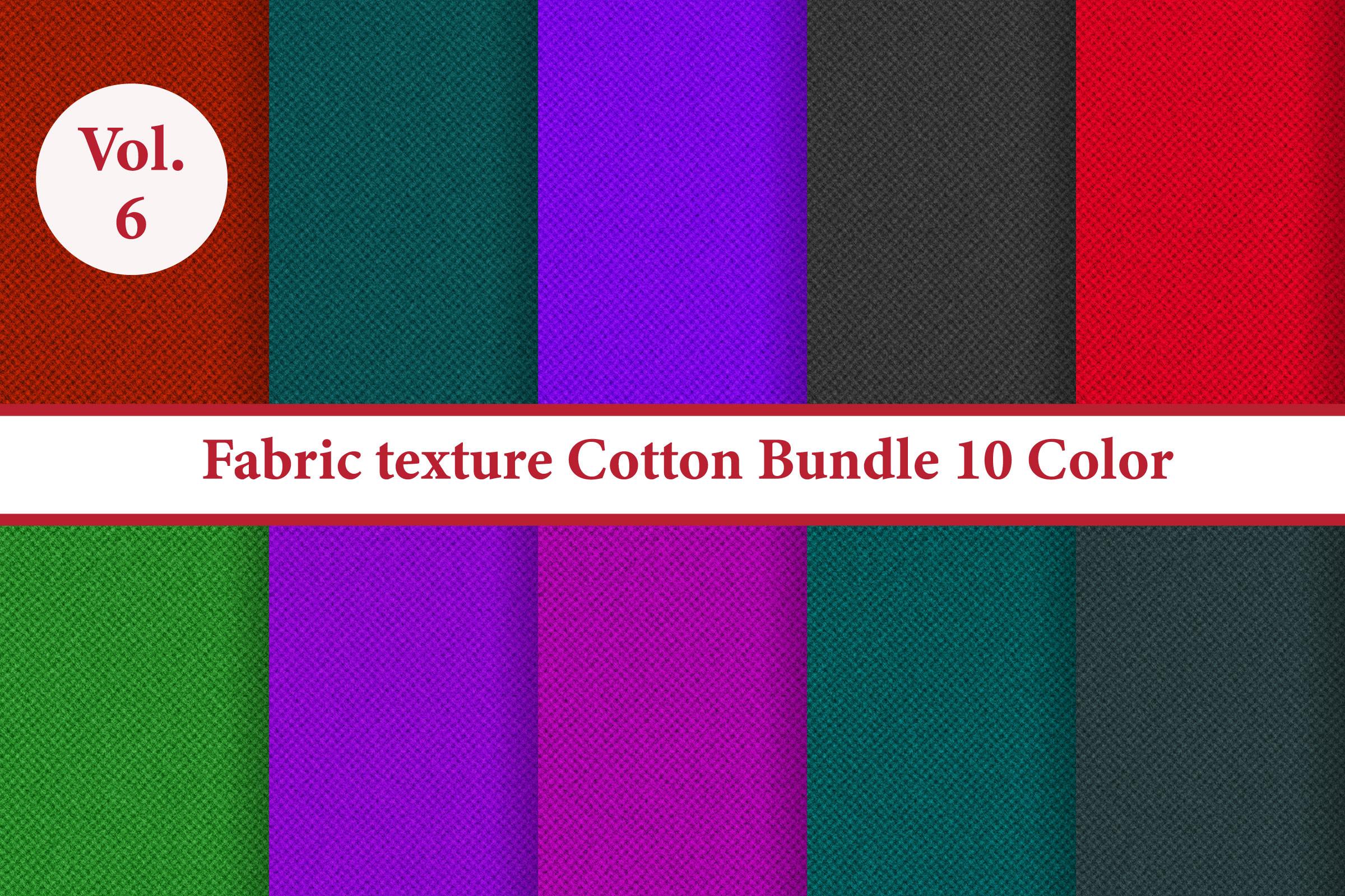 Cotton Texture Bundle 10 Color Vol.6