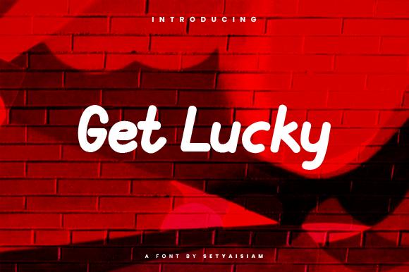 Get Lucky Font