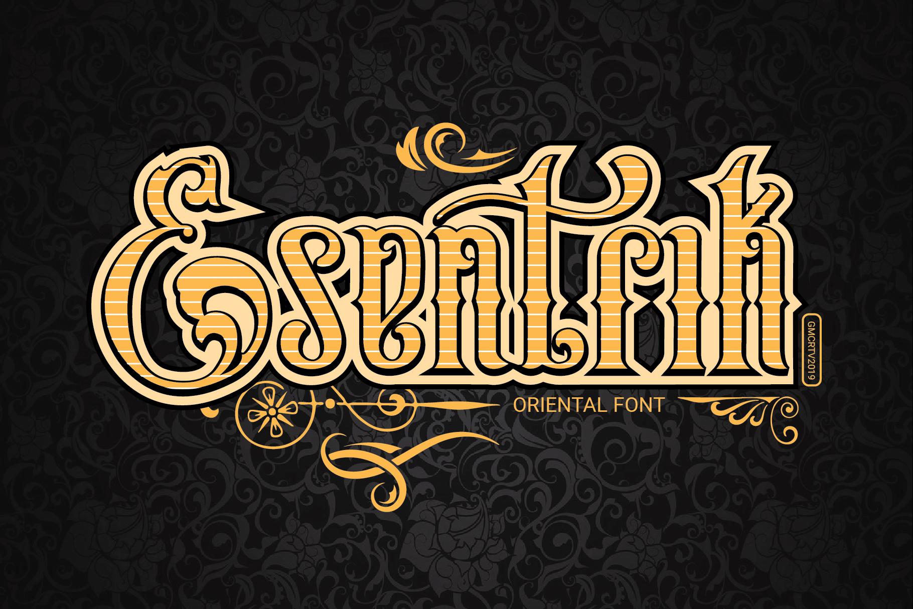 Esentrik Font
