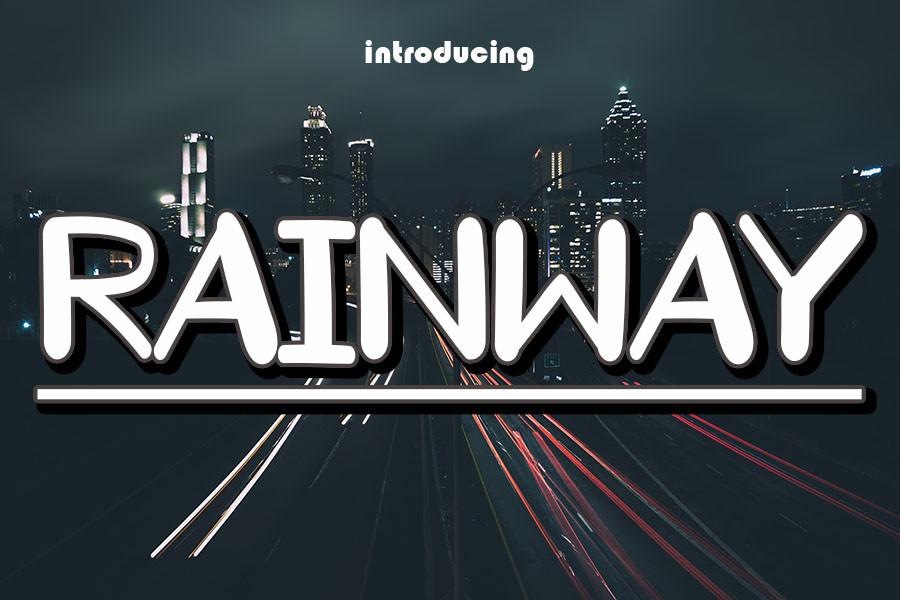 Rainway Font
