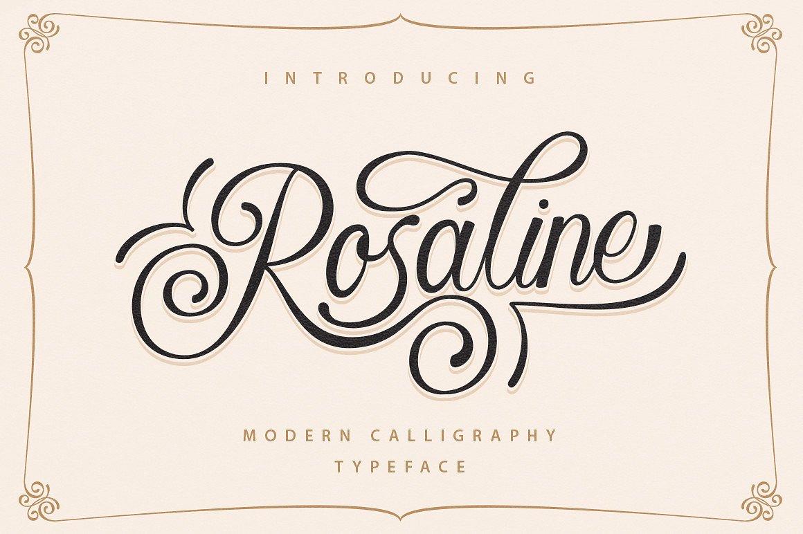 Rosaline Script Font