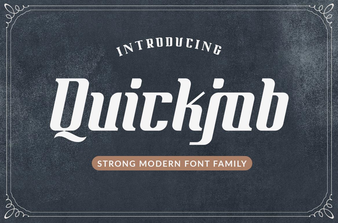 Quickjob Font