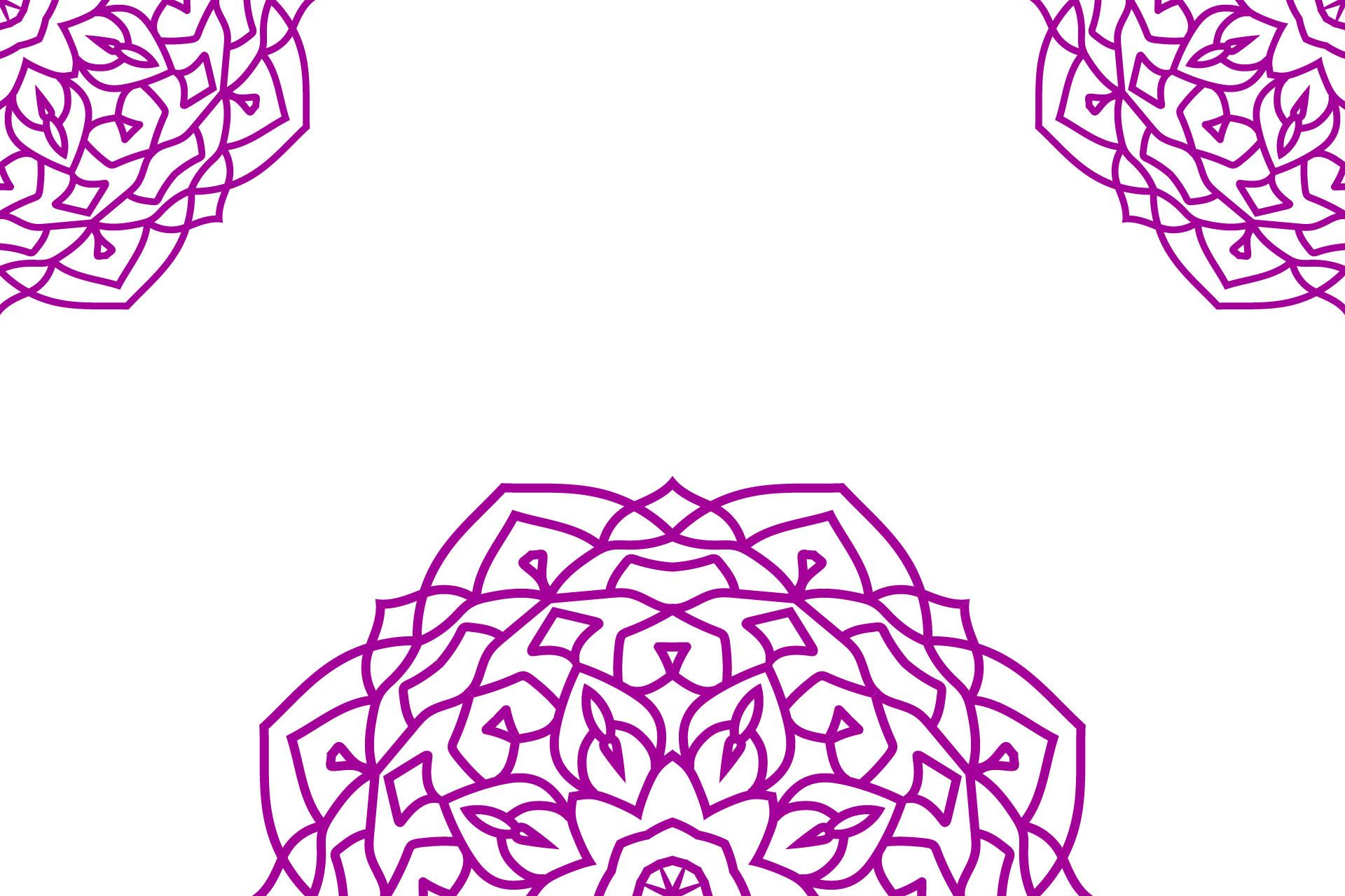 Mandala Drawing Background