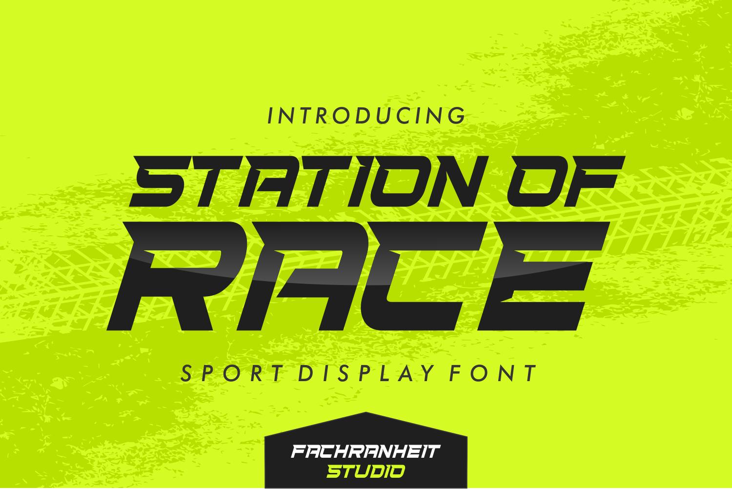 Station of Race Font