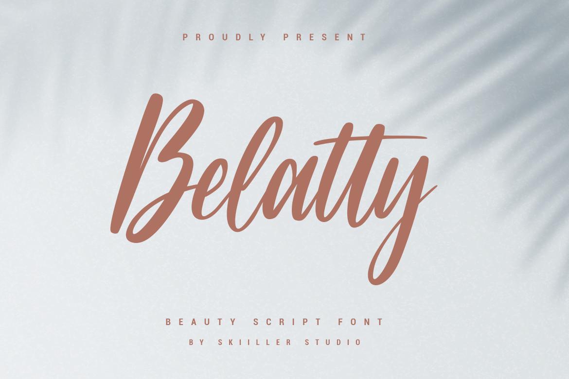 Belatty Font