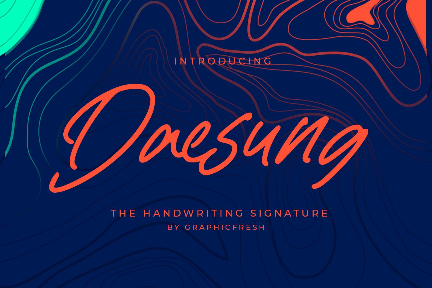 Daesung Font