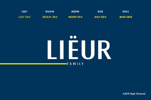 Lieur Font