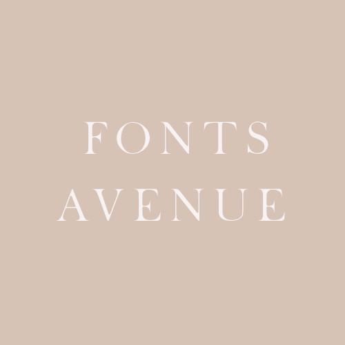 Fonts Avenue