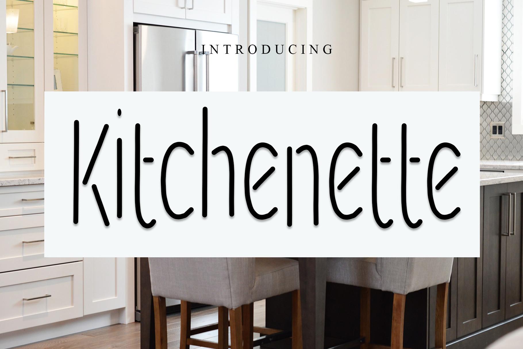 Kitchenette Font