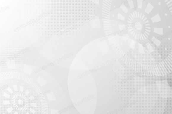 Abstract Tech Design of White Futuristic