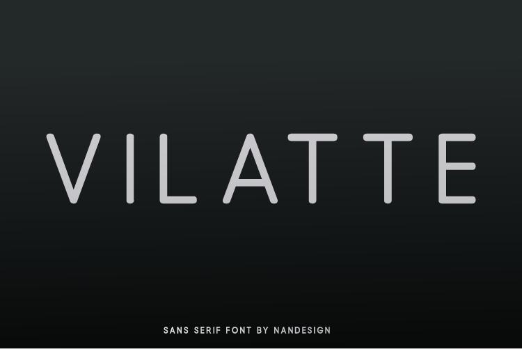 Vilatte Font
