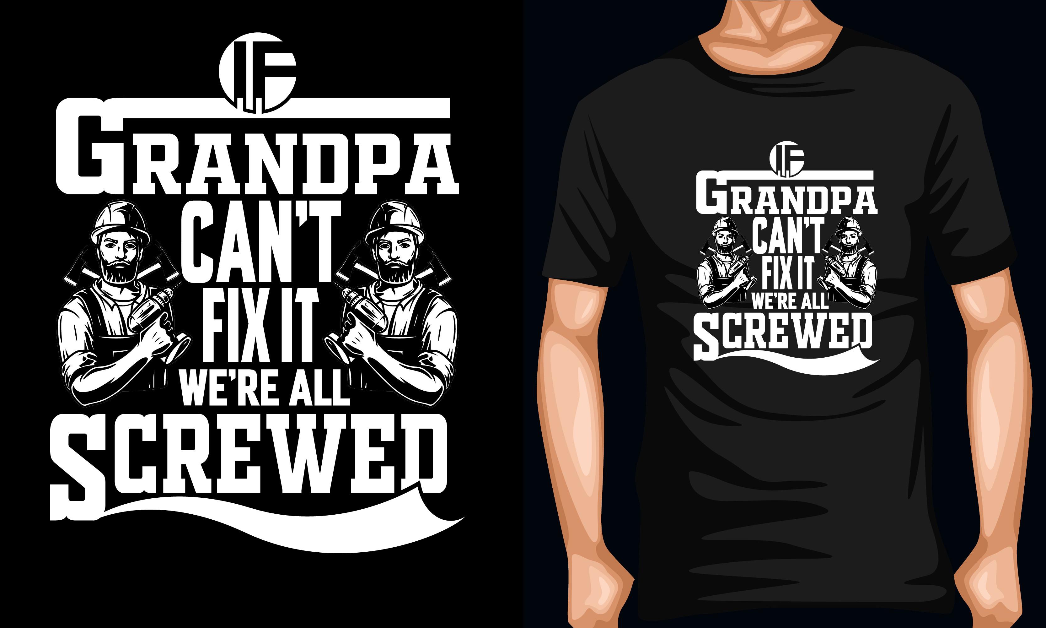 Grandpa Lover Tshirt Design T Shirt Love