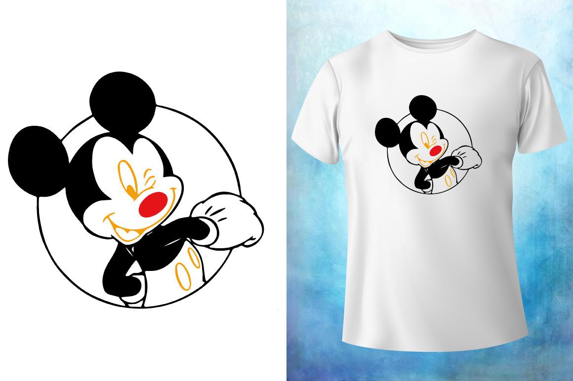 Micky Mouse T-shirt Design
