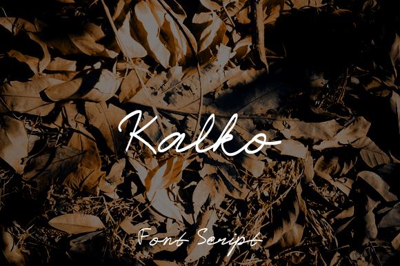 Kalko Font