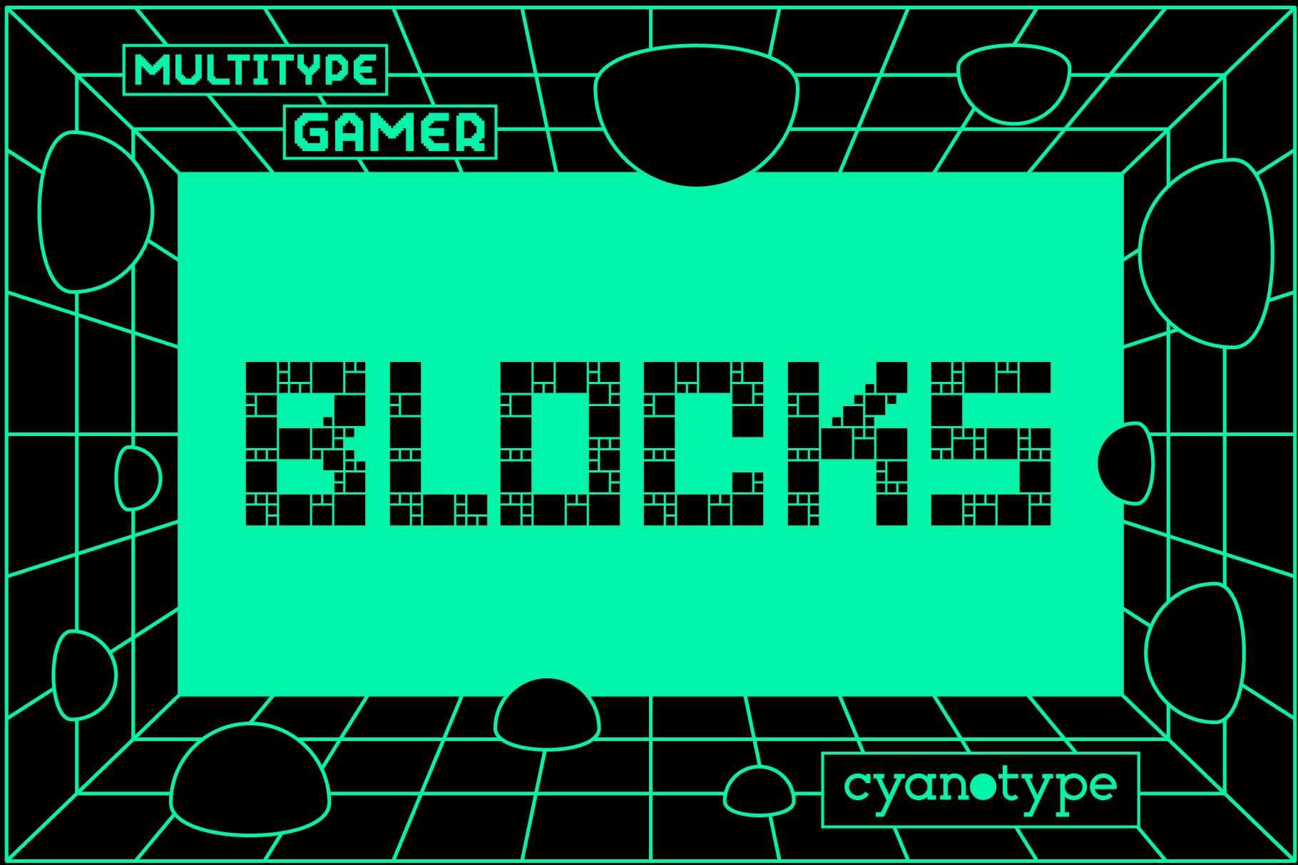 Gamer Blocks Font