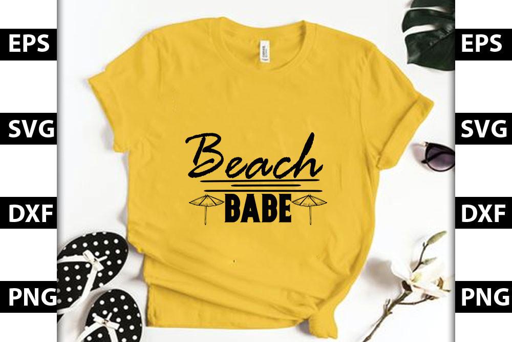 Beach SVG Design, Beach Babe