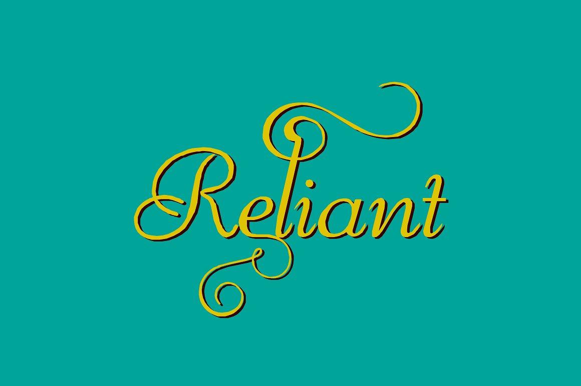 Reliant Font
