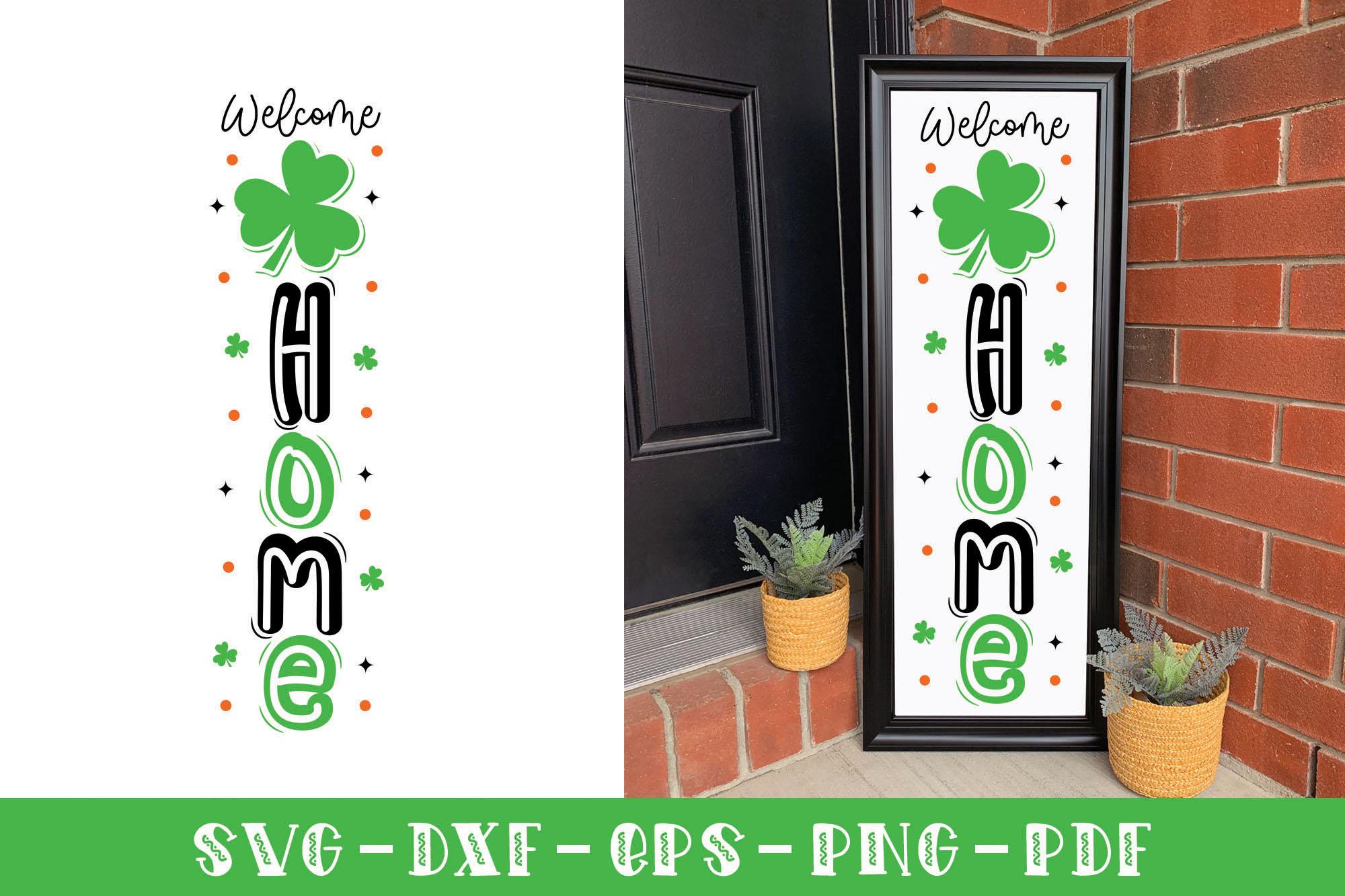 Welcome Home SVG - Porch Sign SVG