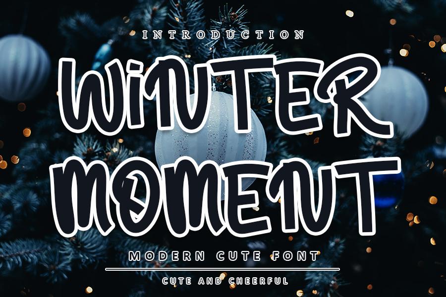 Winter Moment Font