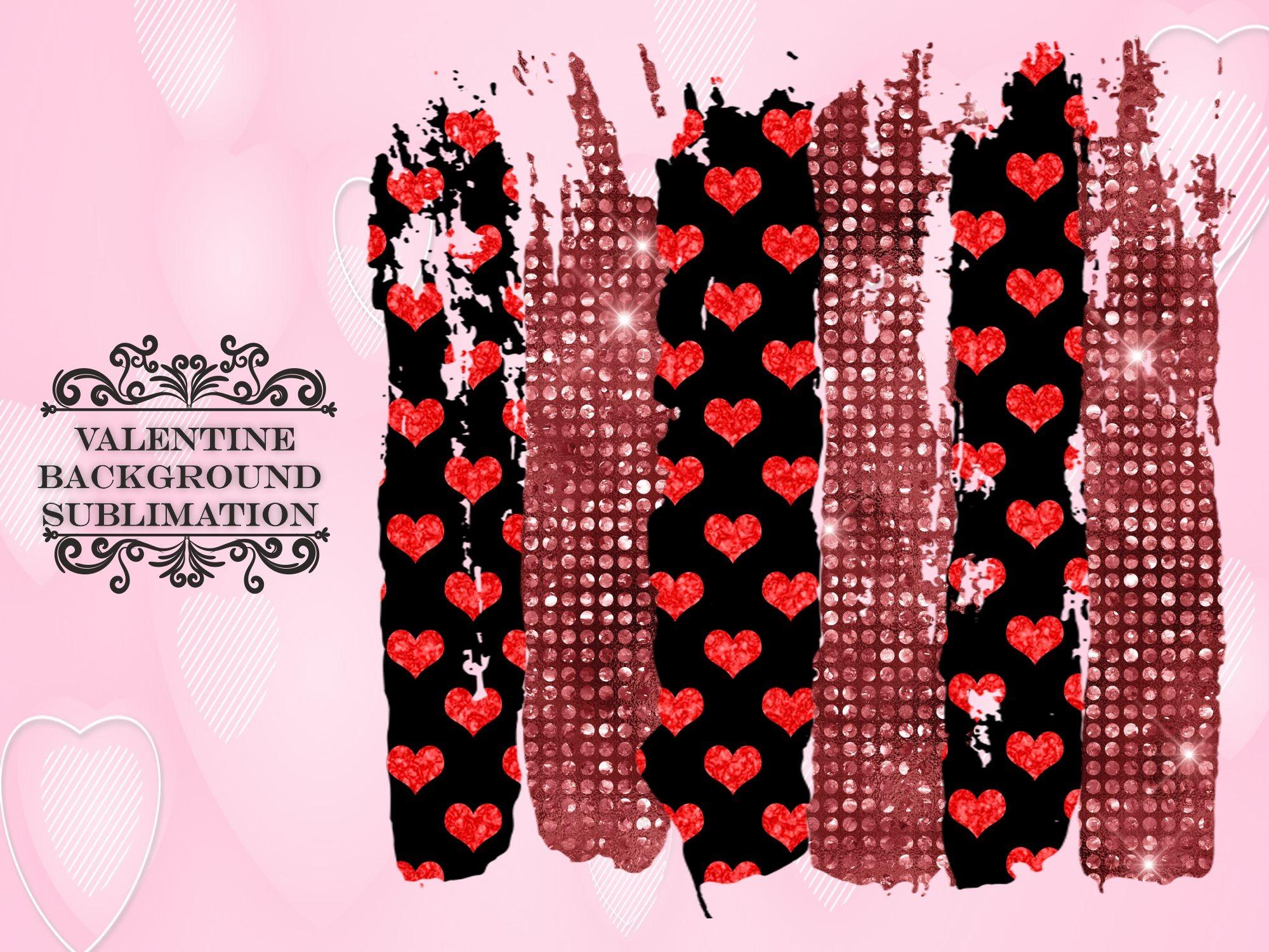 Valentine Background Sublimation