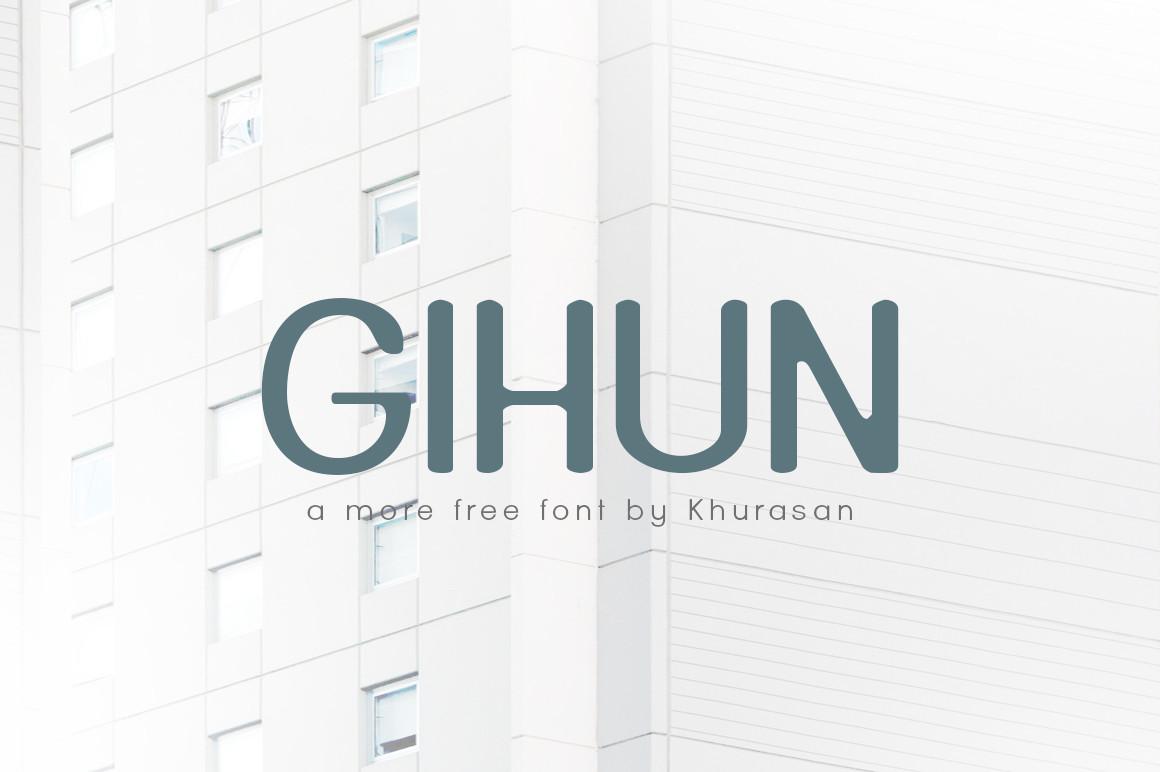 Gihun Font