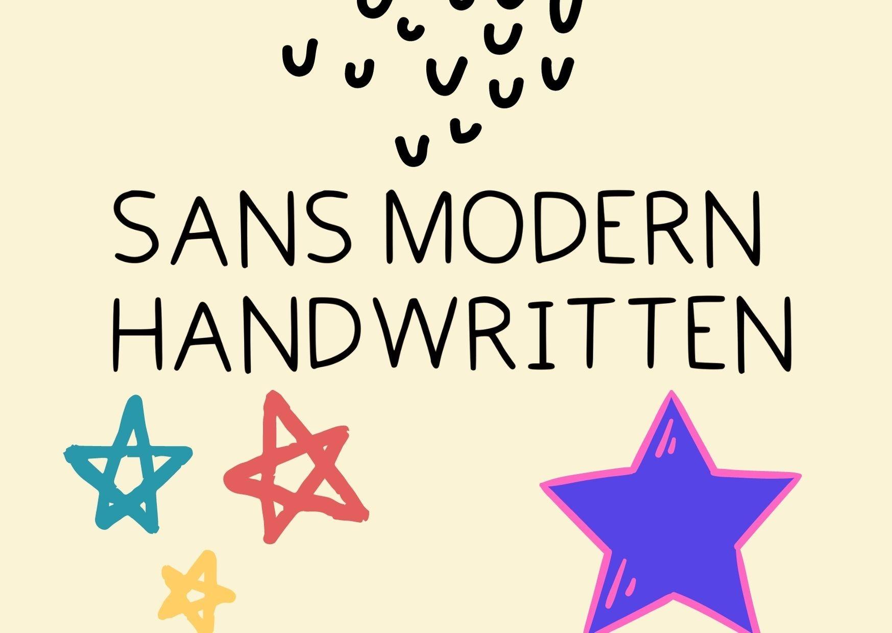 Sans Modern Font