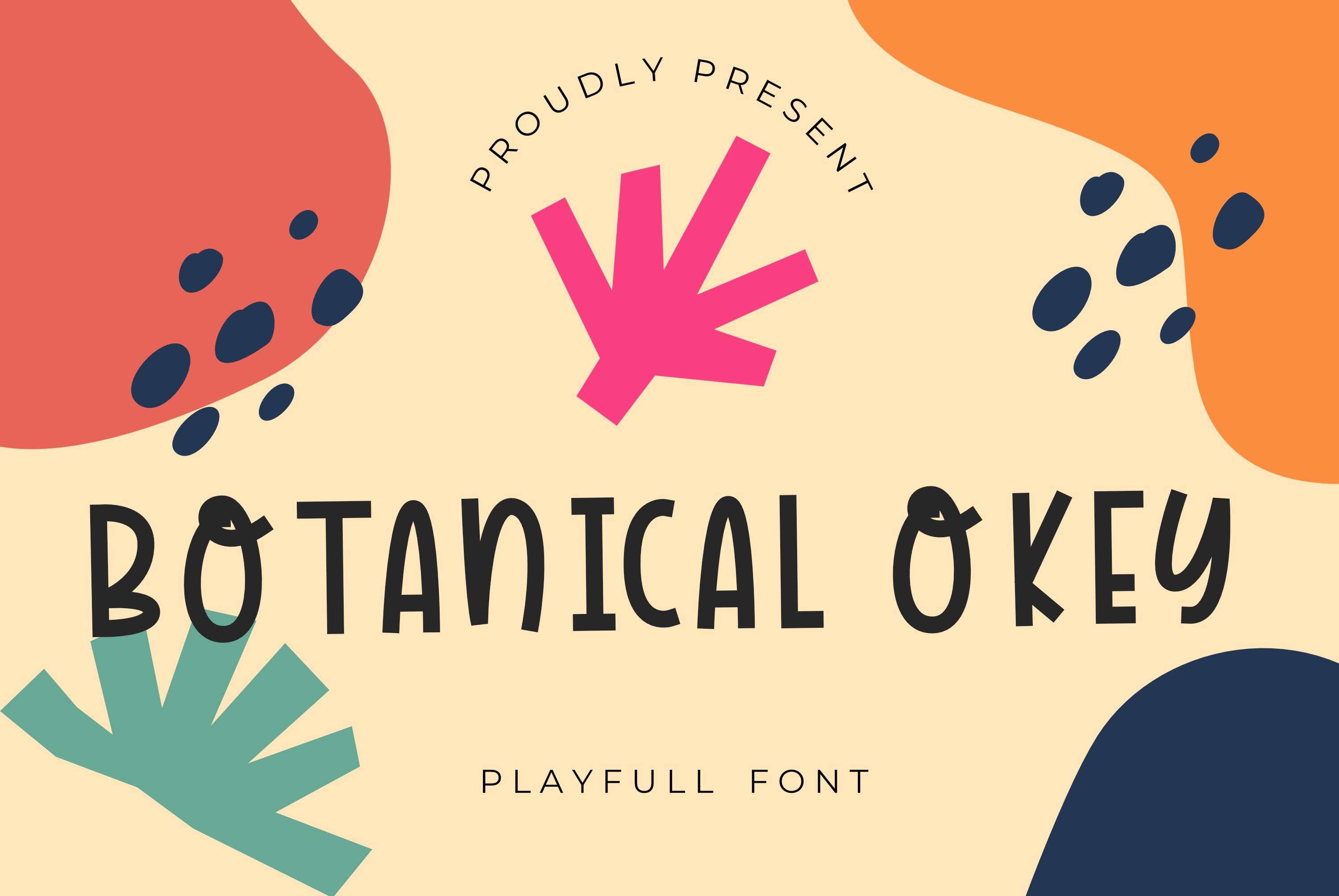 Botanical Okey Font