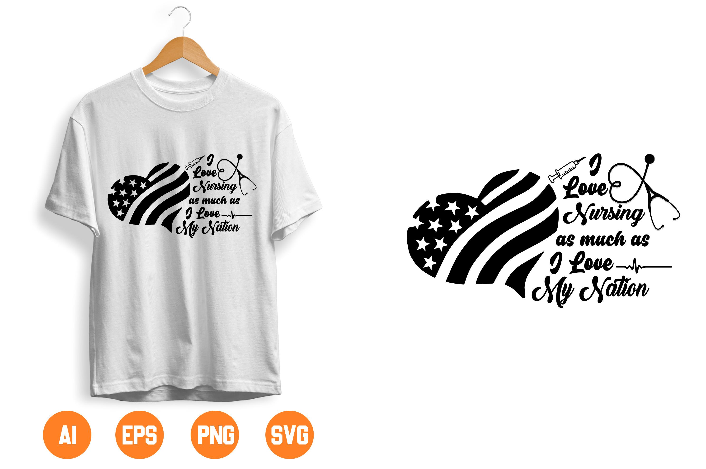 Nurse T-shirt Design 81