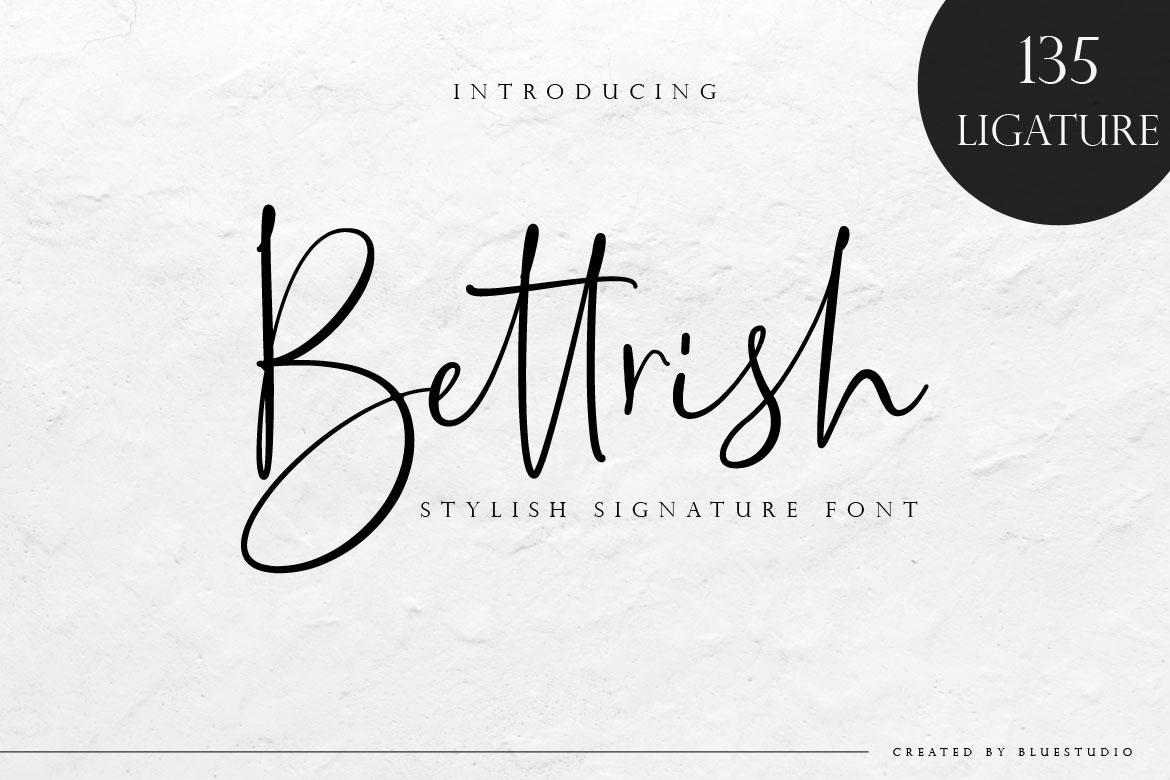 Bettrish Font