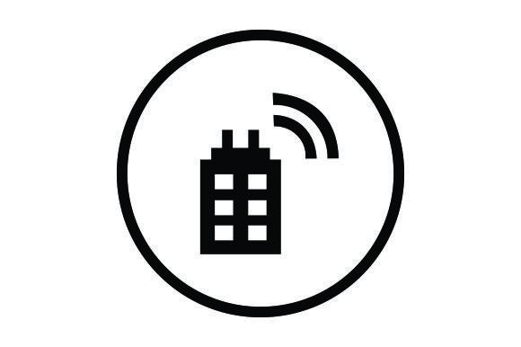 Smart Building Icon