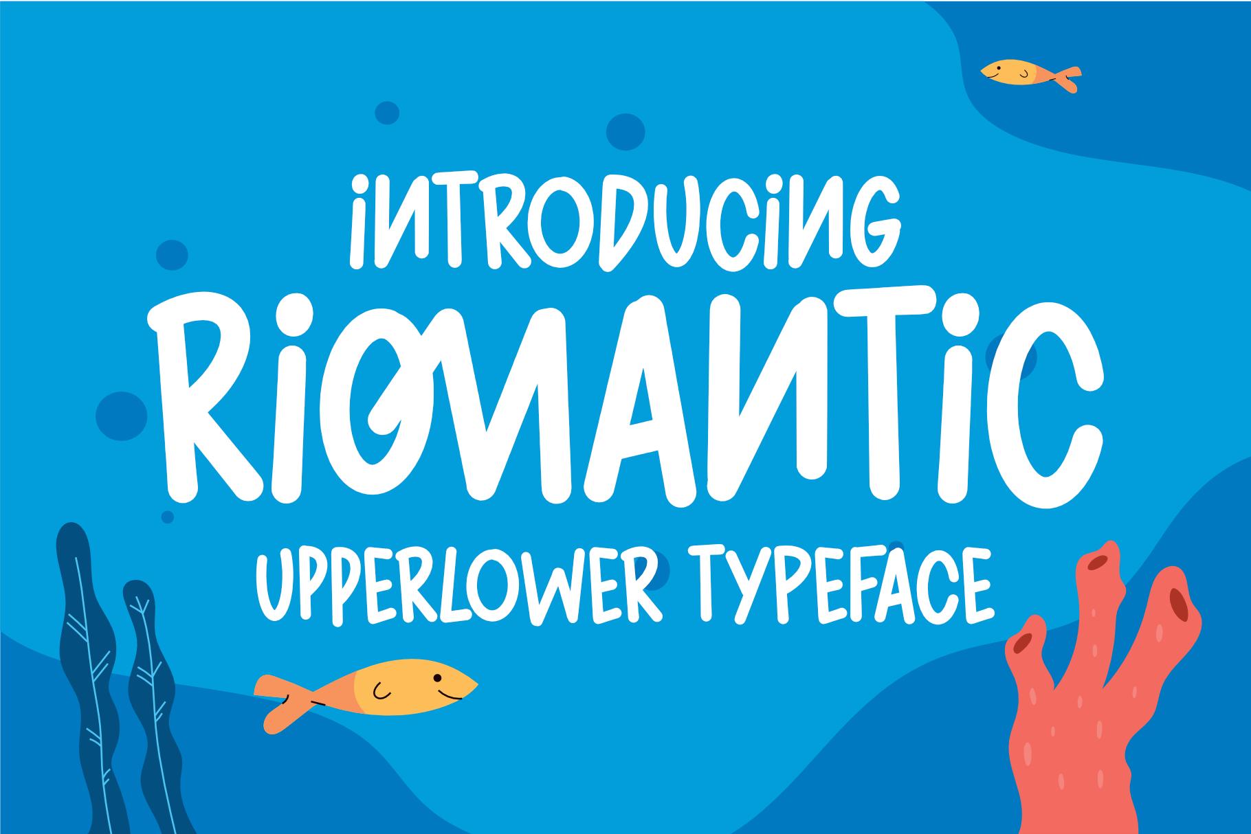 Riomantic Font